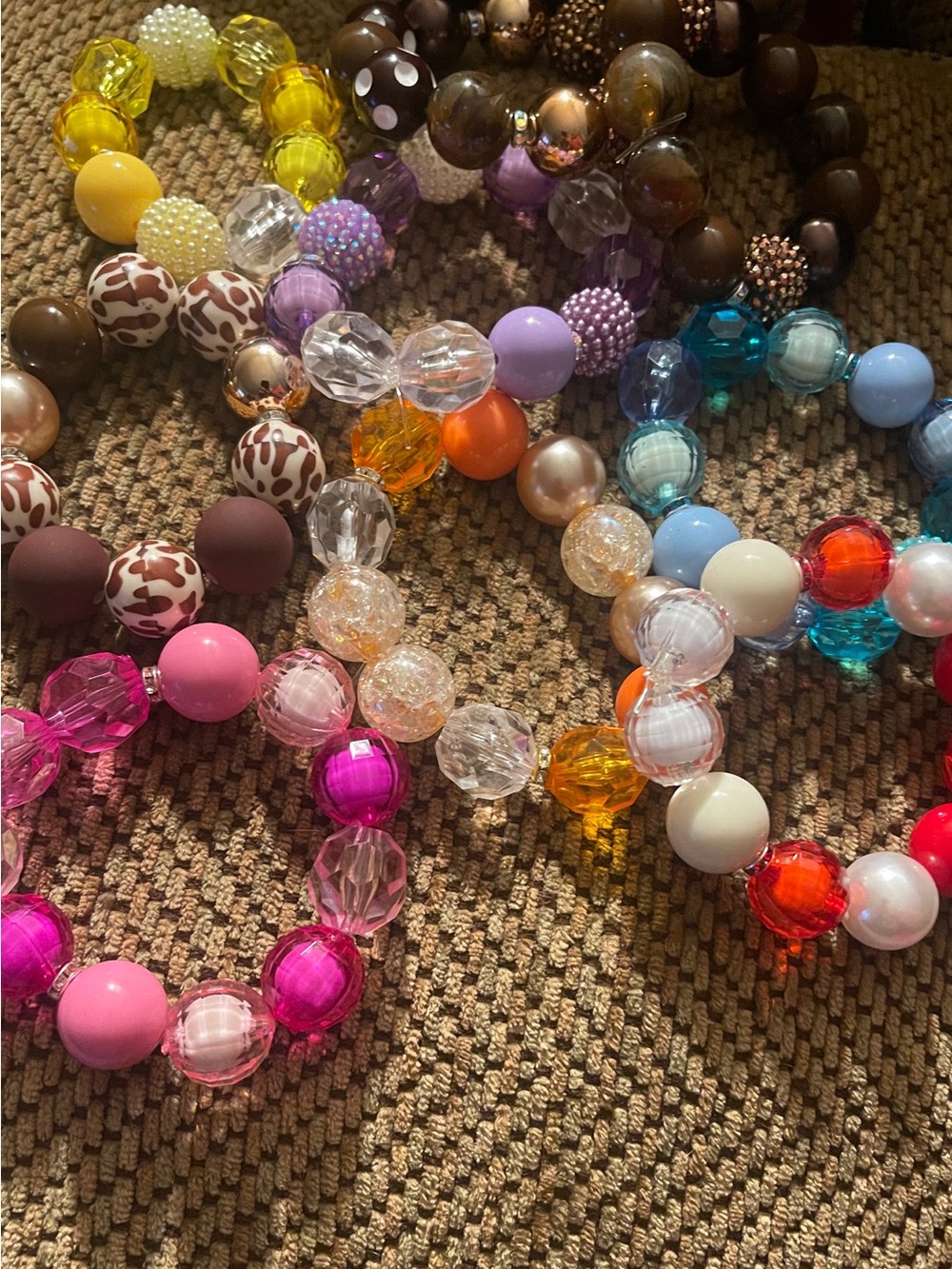 Kids Stretch Bead Necklace - Multicolor